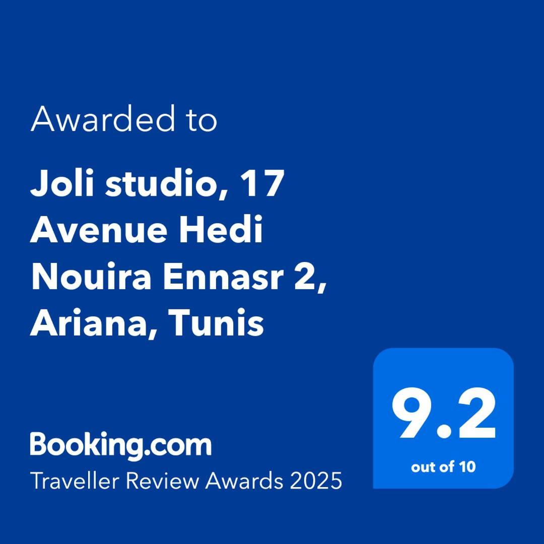 Joli Studio, 17 Avenue Hedi Nouira Ennasr 2, Ariana, Tunis מראה חיצוני תמונה